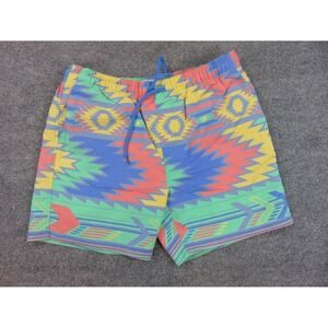 Rowdy Gentleman Swim Trunks Mens XL Multicolor‎ Aztec Geometric Shorts